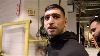 'I DID NOT QUIT!' - AMIR KHAN REACTS TO BIZARRE LOSS v TERENCE CRAWFORD \/ \& REVEALS HE WILL FIGHT ON