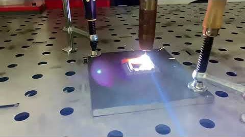 WAAM additive manufacturing with @UniversalRobotsVideo and @FroniusWelding