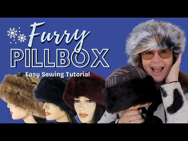 How to Easily Make Faux Fur Pom Poms for a Hat 