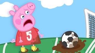 Peppa Pig Does Not Like To Play Football