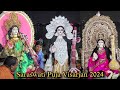 Saraswati puja visarjan 2024  babughat kolkata  saraswati thakur bishorjan 2024