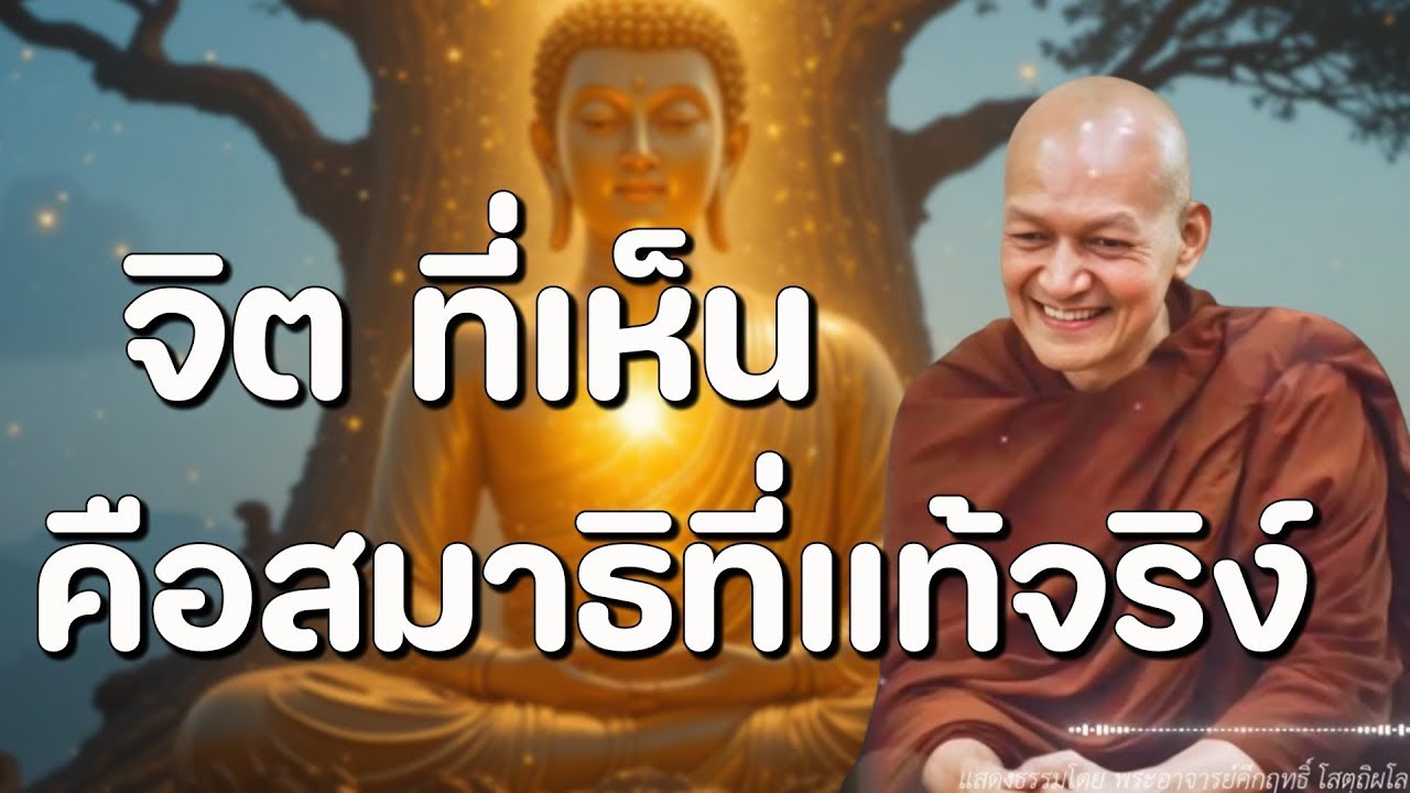 "ฟังธรรมก่อนนอน ความทุกข์ เกิดจากใจ ปล่อยวางได้ใจไม่ทุกข์ 