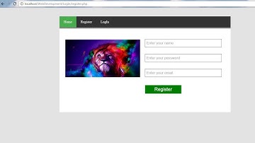 PHP LogIn/Sign up Made secure by using Session..