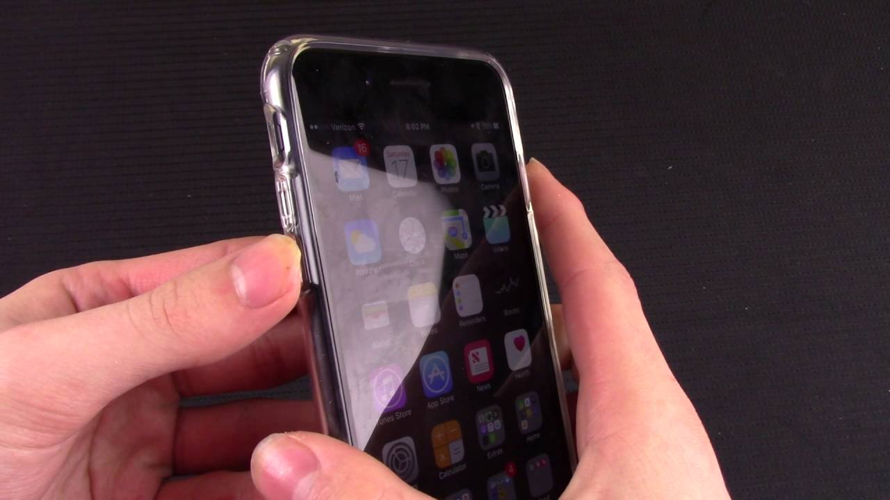 How To Hard Reset An iPhone 7 - YouTube