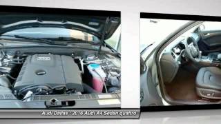 2016 Audi A4 Fort Worth,Certified Audis,Pre-Owned Audis,PreOwned Audis,Magna Elite Dealer GN007235