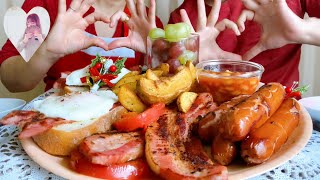 アイジュ&マイキーの【ランチLIVE】イングリッシュブレックファーストとハグのパワー波動を皆さんと共有したドキュメント【モグモグワチャワチャさせていただきました❤️】