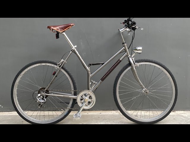 Bridgestone Grandtech foldable bicycle - YouTube