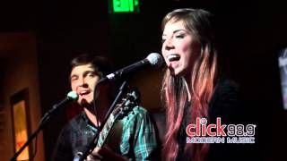 Click 98.9 Acoustic Lounge: Christina Perri - Be My Forever