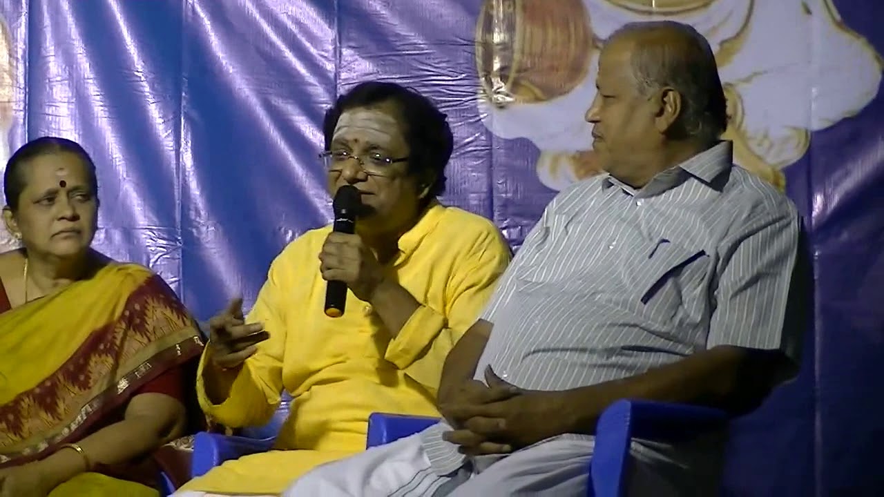 Vidwan Trichy S Ganesan First Memorial Day - Speech by Sri. M.A.Krishnaswami