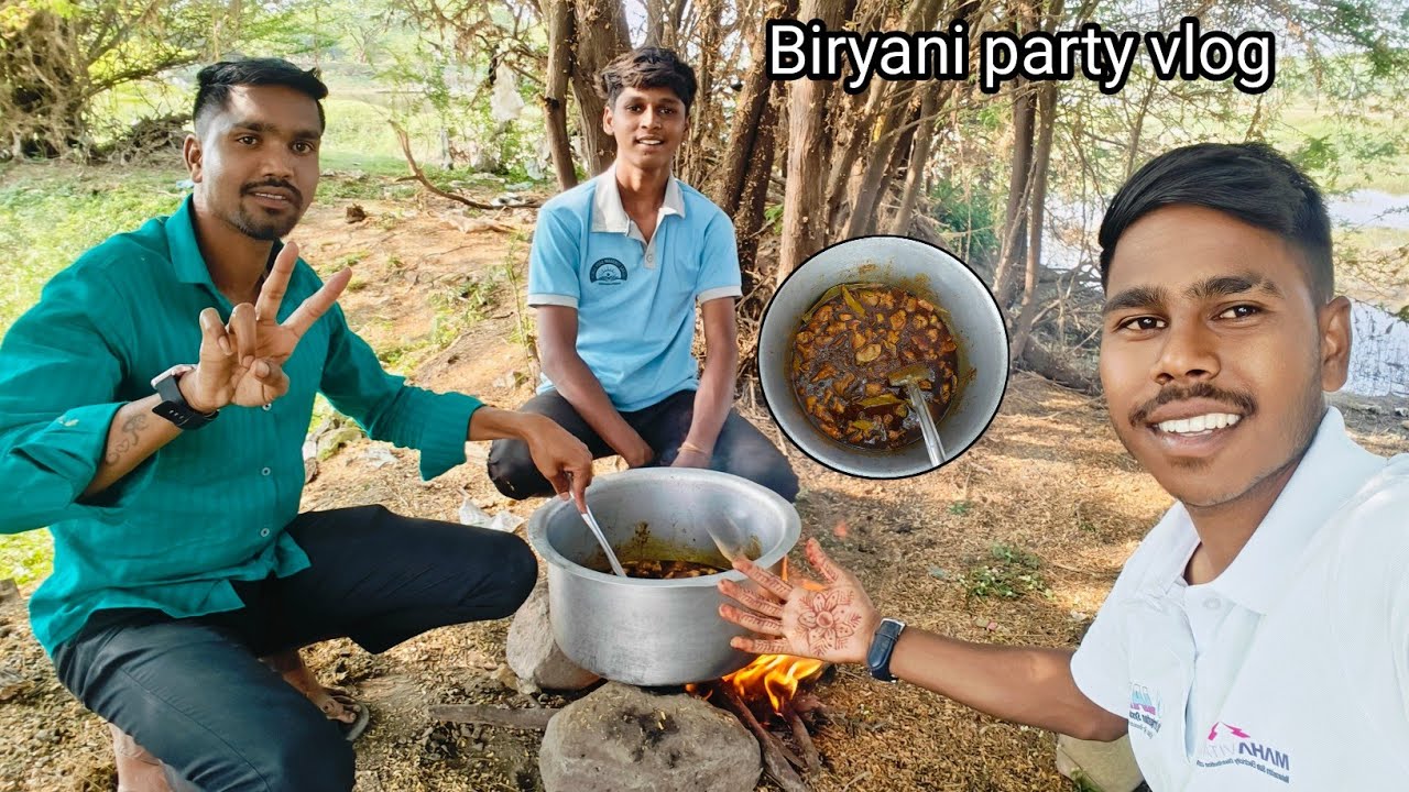 Today vlog in Biryani party with friends 😋❤️😍 #krushnapawarvlogs 