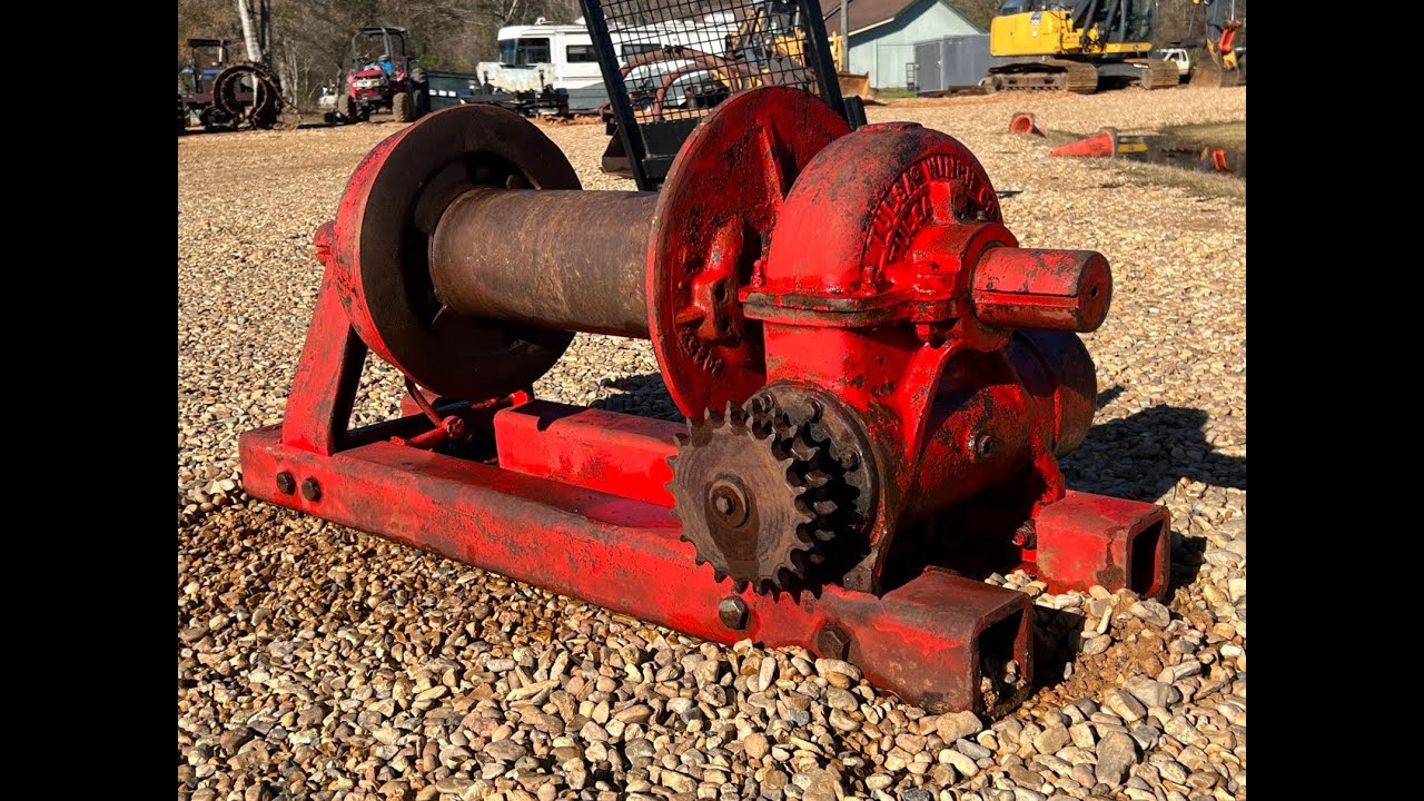 Tulsa 40 Ton Winch Lot#437