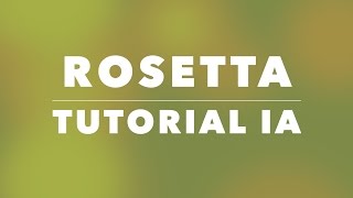 Rosetta Puzzle Tutorial Ia