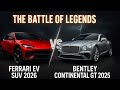 Ferrari EV SUV 2026 vs Bentley Continental GT 2025 | Shocking Luxury Car Comparison!