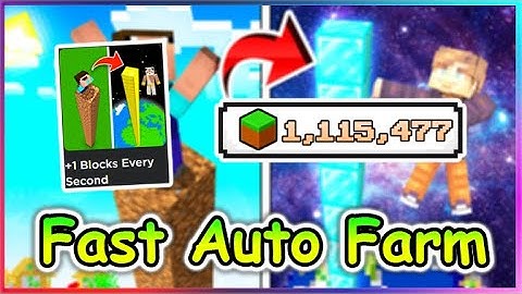 Roblox +1 Blocks Every Second Script - Fast Auto Build | Auto Rebirth
