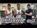 【day2/okinawa】まさかのダブルスプリット!?〜チャンピオンと合トレからのステーキ88〜