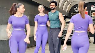 Rakul Preet Singh Stuns In Gym Look 💪🔥 With Hubby Jackky Bhagnani Post Workout!
