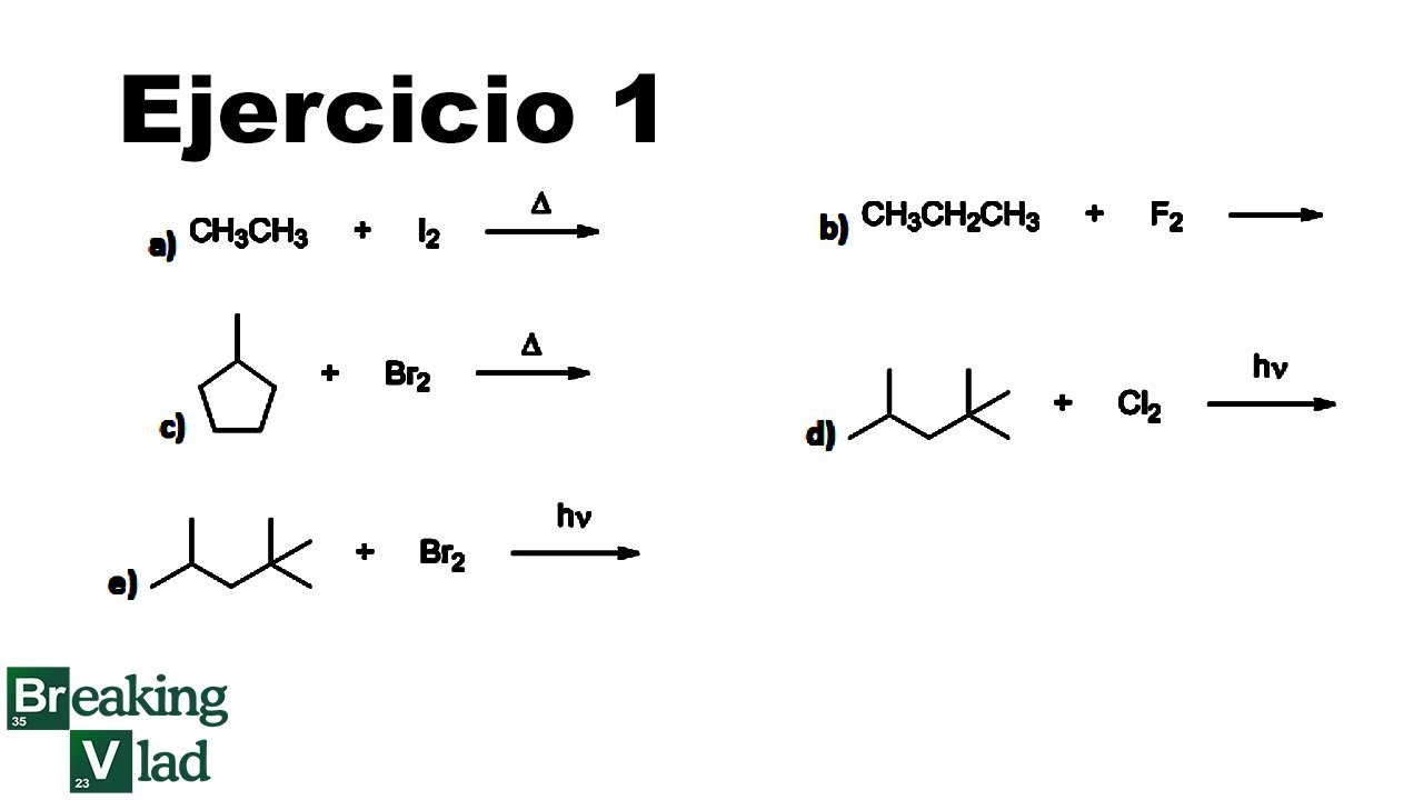 Halogenacion De Alcanos Ejercicios Resueltos Lios The Best Porn Website