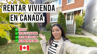 Cómo RENTAR CASA en CANADÁ!!!  Costos, tipos de vivienda, páginas, recomendaciones