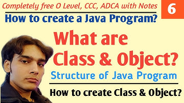 Basic Structure of Java Program in Hindi | Creating  Class and Object in Java | Hello DHIRENDRA