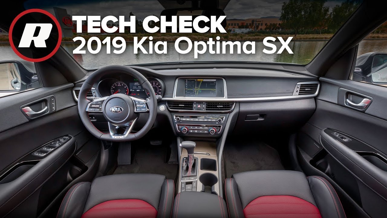 Tech Check: Inside the 2019 Kia Optima SX