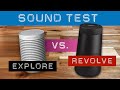 Bang  olufsen beosound explore vs bose soundlink revolve music audio quality sound test
