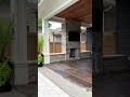 Backyard fireplace #interiordesign #customhomedesign #fireplace #fireplacemakeover #modernhouse