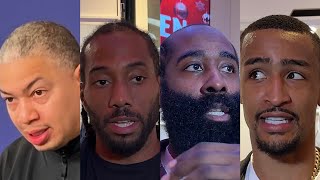 FULL Clippers Postgame Interviews vs. Lakers: Kawhi Leonard, James Harden, John Collins, Tyronn Lue