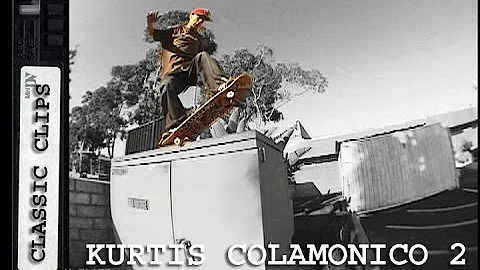 Kurtis Colamonico Skateboarding Classic Clips #166...