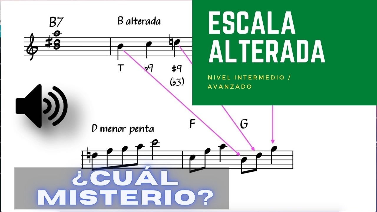 Escala alterada (¿cuál misterio?)