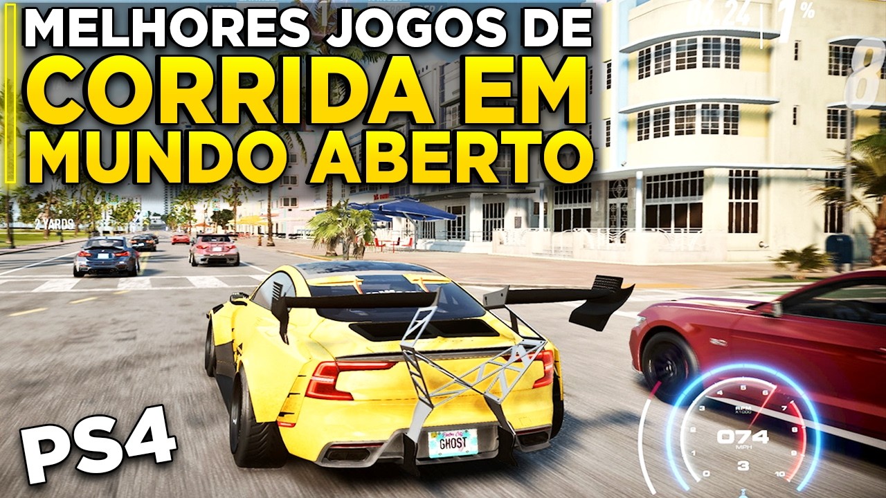 TOP 10 MELHORES JOGOS DE CORRIDA EM MUNDO ABERTO PARA PS4 - YouTube