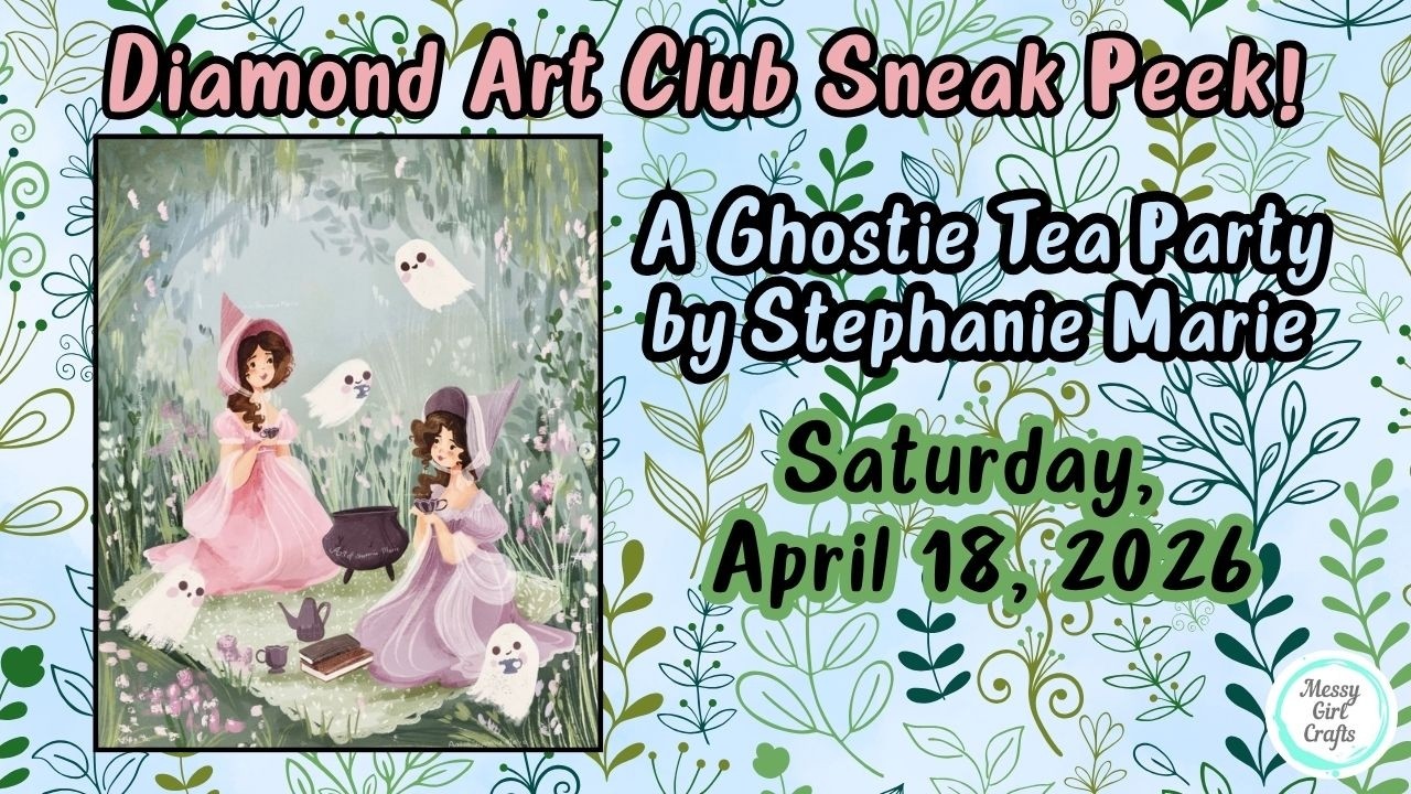 A Ghostie Tea Party – Diamond Art Club