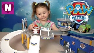 Щенячий патруль База щенков игровой набор Распаковка Paw Patrol Game Set Unboxing Щенячий патруль База щенков игровой набор Распаковка Paw Patrol Game Set Unboxing