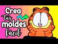 ❤️ CREA TUS PROPIOS MOLDES ❤️ PARA FOAMI O FIELTRO DE TUS PERSONAJES FAVORITOS como sacar moldes