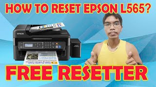 EPSON L565 A PRINTER'S INK PAD IS AT THE END OF ITS SERVICE LIFE | HOW TO RESET EPSON L565