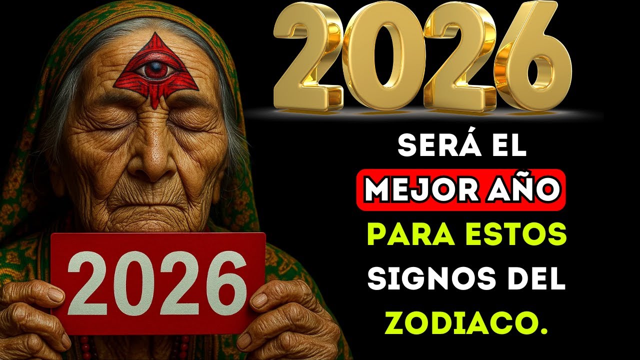 Baba Vanga predijo: 2026 será el mejor año para estos signos del zodiaco.
