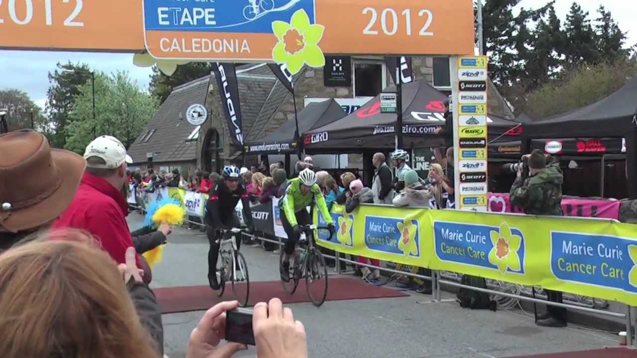 Caledonia Etape 2012, Pitlochry Cycle Event YouTube