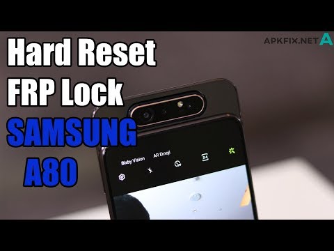 Hard Reset & Bypass Google Account SAMSUNG Galaxy A80