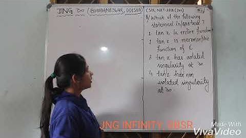 Csir net Mathematical sciences Dec 18 complex analysis solution