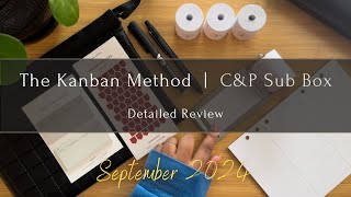 The Kanban Method | September 2024 Sub Box Review + Practical Uses | Cloth & Paper
