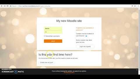 How to access OER and How to access MOODLE with email based self registration