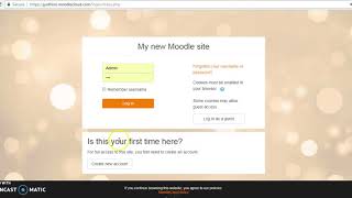 How to access OER and How to access MOODLE with email based self registration