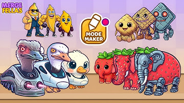 Merge Fellas Italian Brainrot 18 Maker Mode Evolution x3 Gameplay | NEW MODE - Reaching Max Level