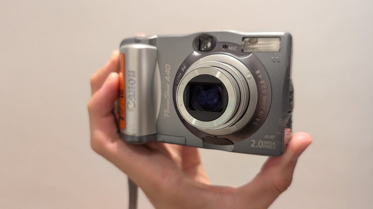 Canon Powershot A20 Walkthrough - YouTube