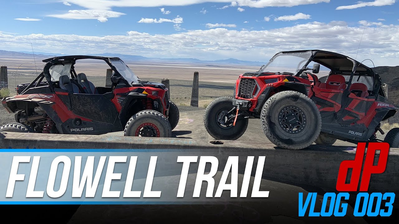 Polaris RZR Turbo | Flowell Trail Fillmore Utah Vlog 003 - Dodge Poelman & Crew