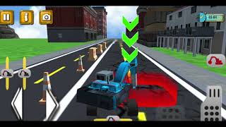 Mega City Road Construction Machine Operator Game - Android Gameplay HD screenshot 5