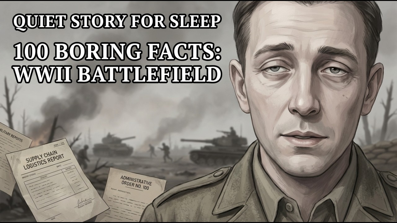 Life Behind the Lines in WWII: 100 Overlooked Details| Quiet Story For Sleep
