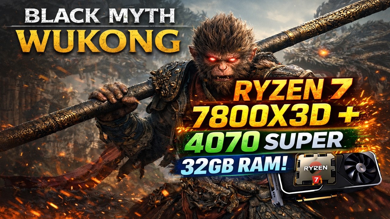 Desempenho do Black Myth Wukong no meu Pc Gamer em QuadHD Sera que Rodo Bem ?