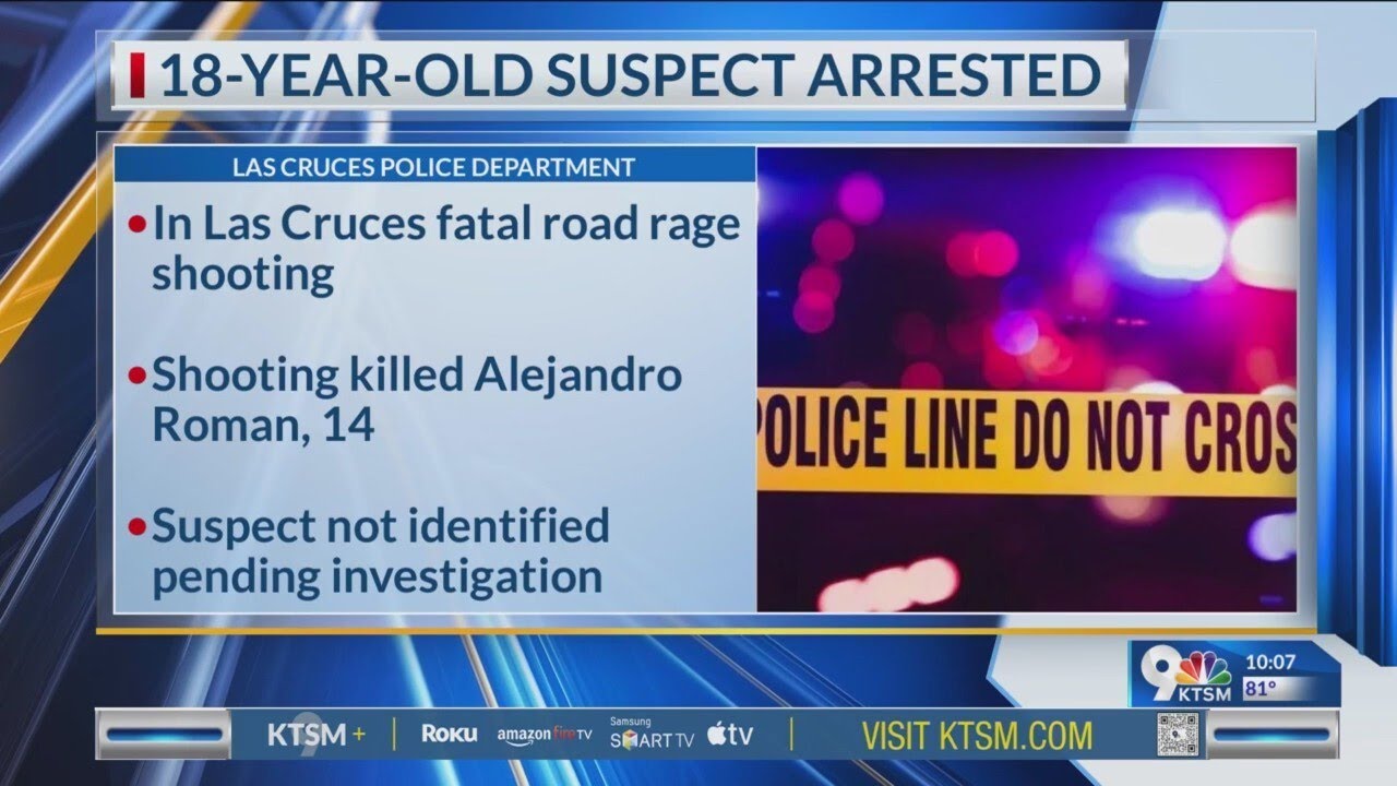 Suspect arrested in Las Cruces fatal road rage shooting - YouTube