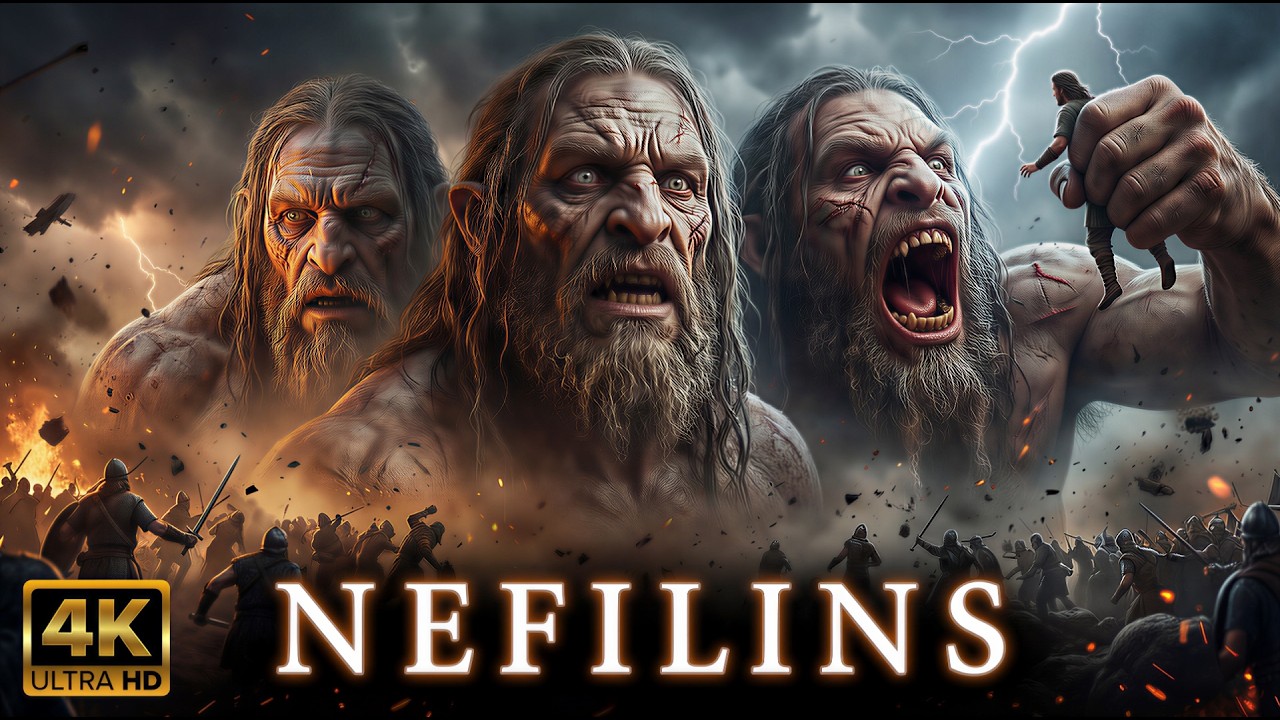 NEFILINS | Filme Completo | Os Gigantes que Forçaram Deus a Destruir o Mundo 4K