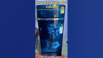 Samsung Inverter Fridge Not Cooling Problem Solved ✅#ytshorts #shortvideo #fridgerepair #ac